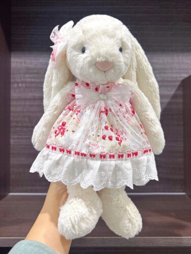 彩菲手作邦尼兔31㎝毛衣蛋糕裙伽百利兔子30cm衣服裙子玩偶娃衣