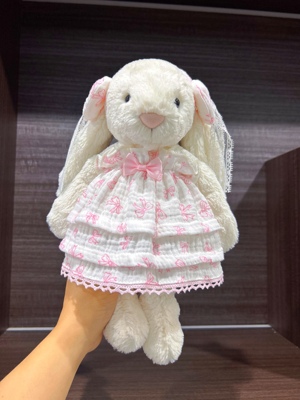 邦尼兔18㎝31cm36cm51㎝衣服伽百利兔子30cm40㎝裙子玩偶着替娃衣