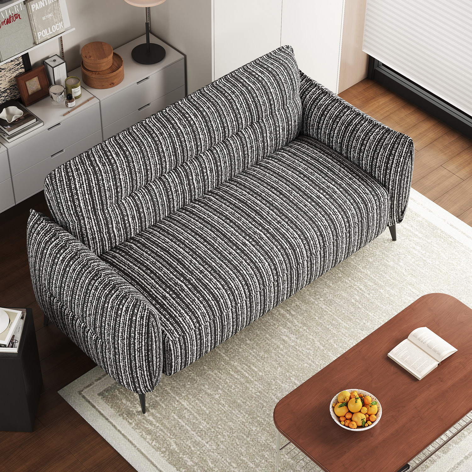 双人布艺沙发法式复古风小户型公寓民宿中古风小沙发卧室房间沙发,住宅家具,布艺沙发,淘宝优惠券,粉丝福利购,淘宝优惠卷