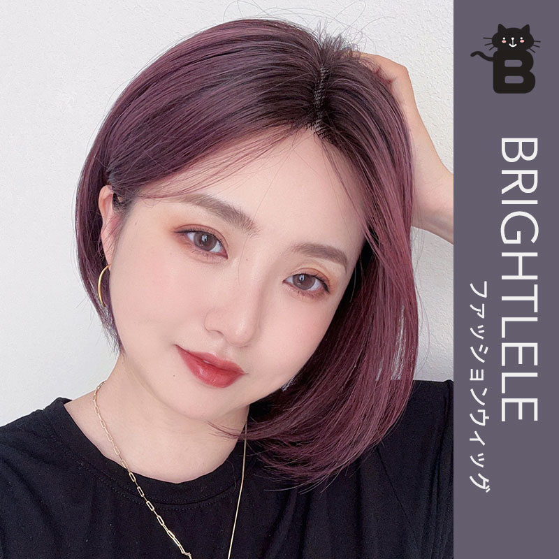 Brightlele纤维中分蕾丝手钩