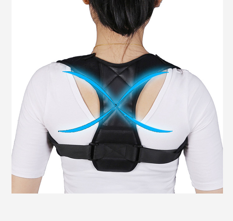 驼背矫正器 女成年隐形 防背部纠正带矫姿神器开肩背带男锁骨固定
