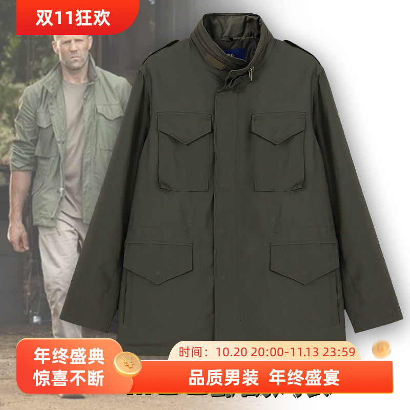 BGSD户外M65全棉工装风衣外套