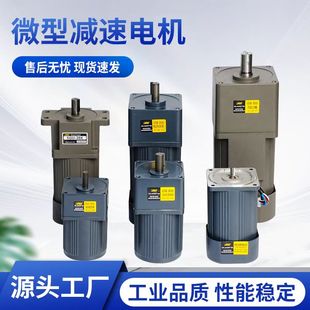 250 120 400W OPG齿轮减速电机微型调速电动马达交流220V流水线