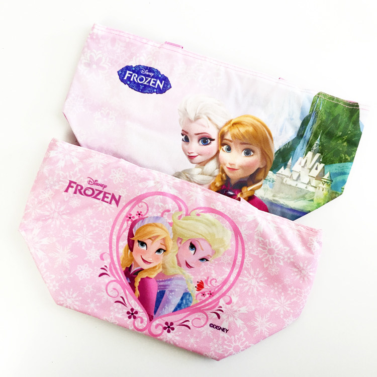 迪士尼冰雪奇缘公主儿童包包补习袋女童斜挎包补课包手提包美术袋