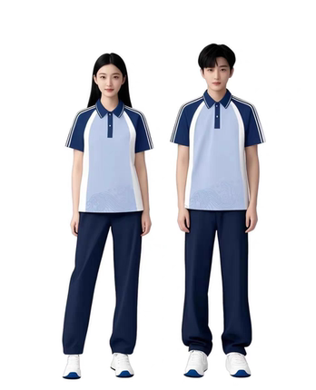 哈尔滨市统一款校服新款高中初中小学校服夏装春秋冬装学生服男女