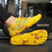 减震跑步机瑜伽五指运动鞋 男女跳绳跳操鞋 室内健身训练鞋 厂家新款