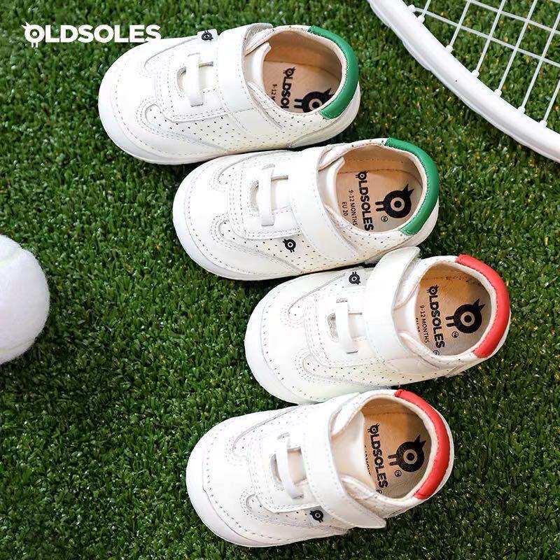 现货澳洲 old soles 宝宝学步鞋耐磨鞋底真皮手工春夏休闲鞋童鞋
