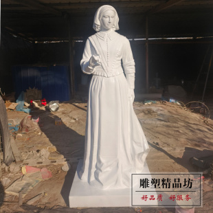 玻璃钢南丁格尔雕像国际护士形象提灯女神雕塑医学院装饰毕业留念