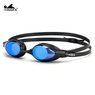 英发泳镜竞速训练专业游泳镜小框柔软防水防雾高清泳镜男女通用