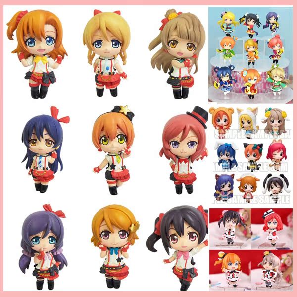 現貨love live9款盒蛋 南小鳥 繪里 那是我們的奇跡 手辦公仔熱賣