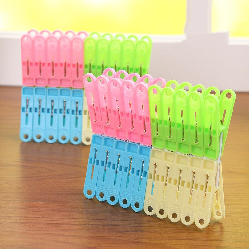 塑料晾晒夹子衣架防风夹晾被子棉被内衣服大夹子袜子夹被夹晾衣夹