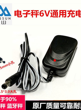 香山金叶蓝牙叉车顺丰电子秤永祥小孔电子称6v充电器DC5V1A冲电线