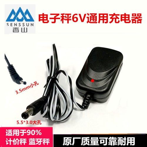 适用香山金叶6V充电器小孔充电器