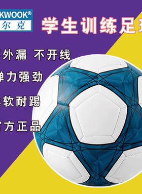 WOLK WOOK足球初中生中考训练正品儿童小学生专用球成人专业足球
