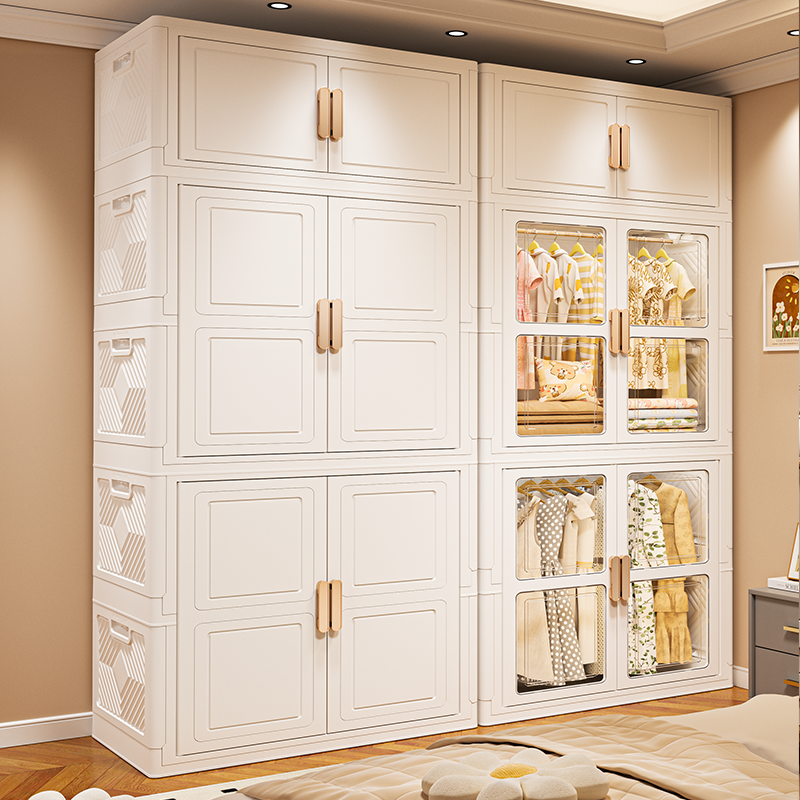 欧轩加大容量简易衣柜