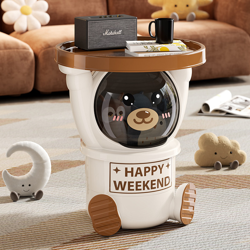 毛绒玩具收纳桶布偶收纳箱客厅茶几儿童可爱卡通宇航员造型储物箱,收纳整理,毛绒玩具收纳桶/箱,淘宝优惠券,粉丝福利购,淘宝优惠卷