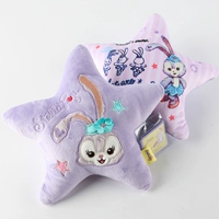 Duffy Bear Những người bạn mới Shi Lala Rabbit Dễ thương Gối nhỏ Gối Gối Star Mini Eo Gối Anime Ngoại vi - Carton / Hoạt hình liên quan hình sticker dễ thương