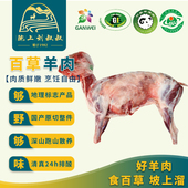 甘肃环县新鲜现杀环县羊羔肉整只20斤带头心肝肺深山散养百草山羊