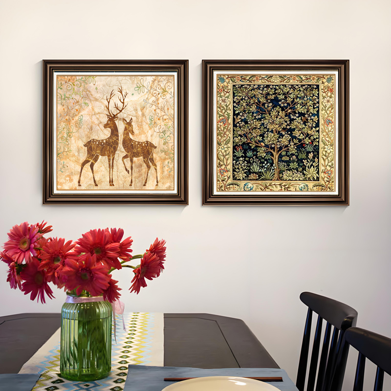 上海伊佳欧美防水油画餐厅装饰画