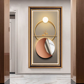 饰画 油画墙壁装 玄关画2026年新款 高端走廊过道挂画楼梯口壁画正品