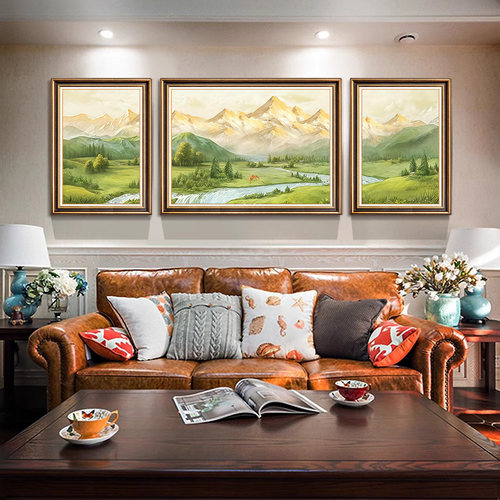 客厅装饰画2026新款沙发背景墙画