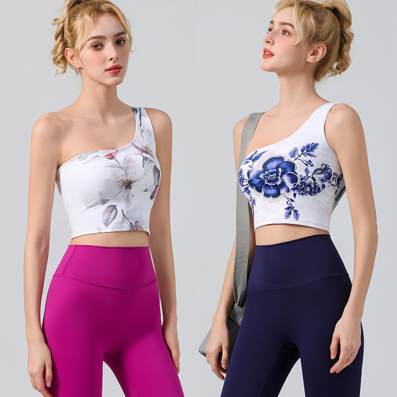 速干时尚运动健身瑜伽服套装女夏