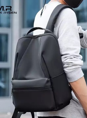 马可莱登MR9809小款学生背包书包14寸无USB防泼水休闲电脑双肩包