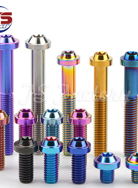 TS钛合金飞碟头螺丝  M10X70-120钛合金摩托车刹车泵固定鲍鱼卡钳