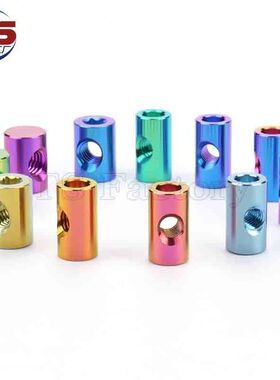 钛工厂钛合金 M5 圆柱螺母 自行车座管 坐管夹用圆形 TC4