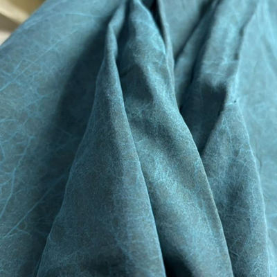 百分百桑蚕丝真丝丝绸龟裂纹香云纱服装面料衣服布料