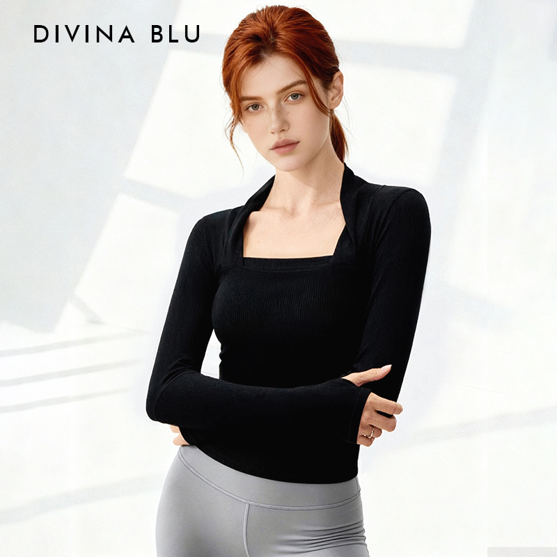 迪唯纳瑜伽服丹麦系列秋冬长袖
