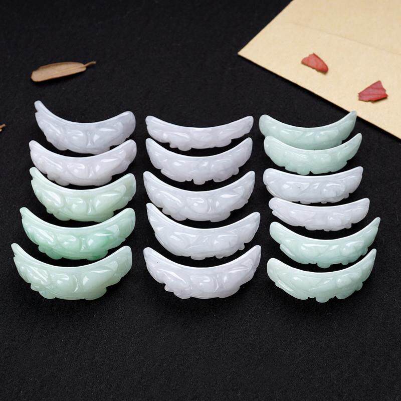 新款 缅甸货手排配件翡翠玉貔貅手链手牌摆件东南亚抛光人物