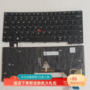 适用 联想Thinkpad P14S L14 T14S GEN3 gen4笔记本电脑 拆机键盘