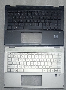 适用惠普Pavilion x360 14-DH TPN-W139 C壳键盘L54876-001银黑色