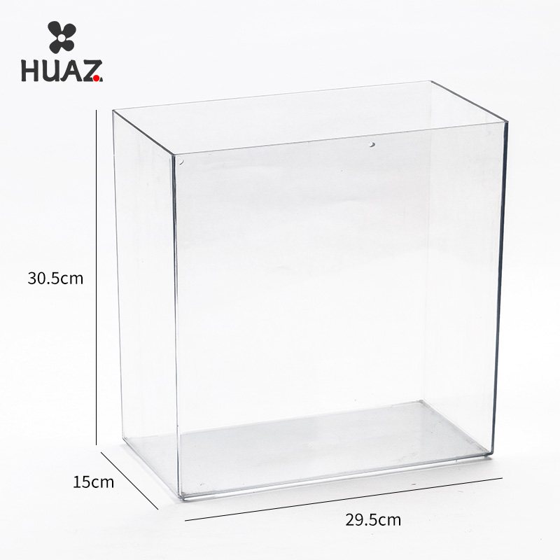 透明收纳桶展示盒壁挂式
