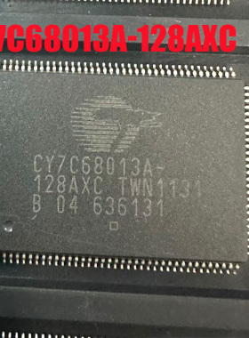 CY7C68013A CY7C68013A-128AXC QFP128 8位微控制器 原装现货