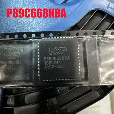 P89C668HFA P89C668HBA P89C668 PLCC-44 微控制器芯片 全新原装