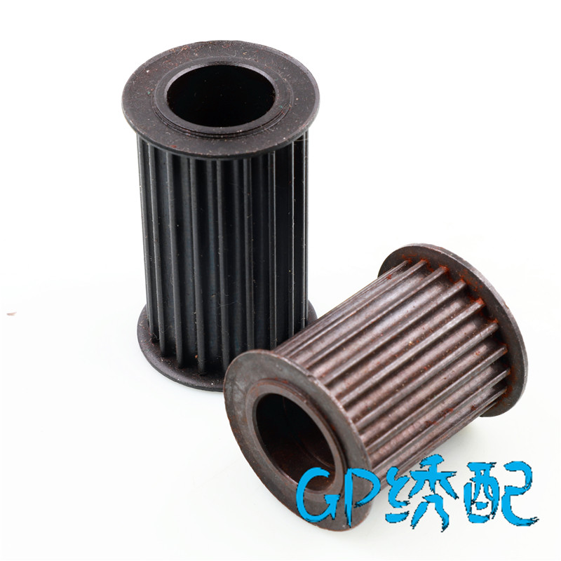 绣花机配件 框架皮带轮 同步带轮 框架皮带轮 副轮 内径17mm19mm图片