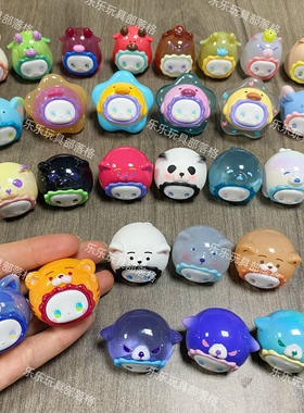 正版散货EMMA秘境森林RUARUA ZOO萌粒盲盒袋可爱潮玩摆件男女礼物