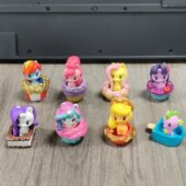 正版 迷你梦幻马卡龙摆件公仔女孩过家家玩具 散货小马宝莉