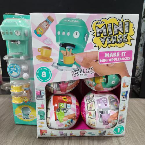 全新正版miniverse 迷你食玩微缩 饮料机 奶茶机 盲球玩具