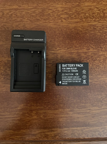 适用于松下BLD10电池充电器DMW-BLD10 DMC-GF2 DMC-GX1相机电池