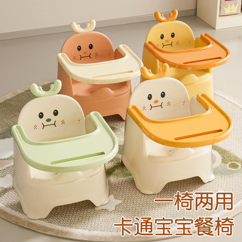 宝宝吃饭餐椅儿童成长餐桌椅家用塑料防滑婴儿座椅靠背凳子防侧翻图片