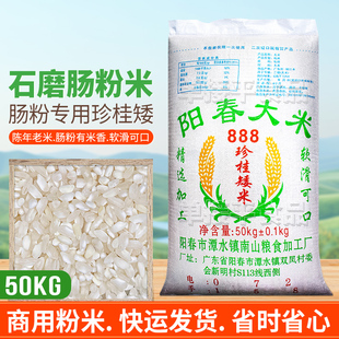 广东石磨肠粉专用南山阳春大米888珍桂矮50kg商用河粉早稻老籼米