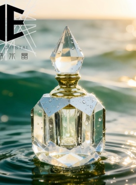 3ml水晶精油瓶欧式滴管玻璃