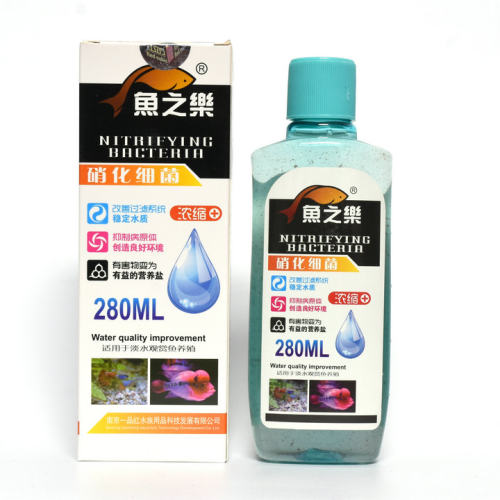 红立方鱼之乐瓶硝化细菌水质澄清