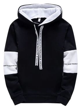 Men's Hoodies Long Sleeve Casual Printing With Letter Sweats