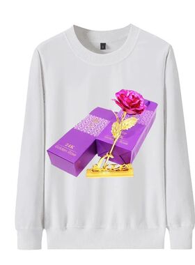 Roses with Box New Year Gift Valentine's Day Gift Foil Flowe