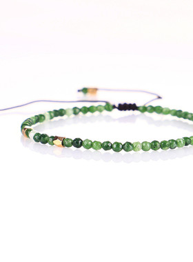 3mm Natural Lapis Tiger Eye Stone Tangling Stone Hand-woven