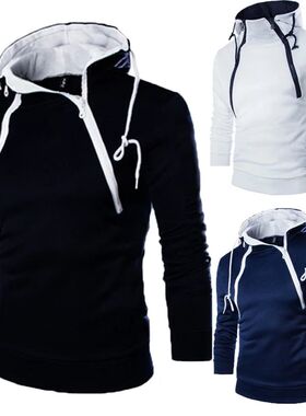 Men's Hoodies Long Sleeve Sweatshirts for Men Zipper Hooded